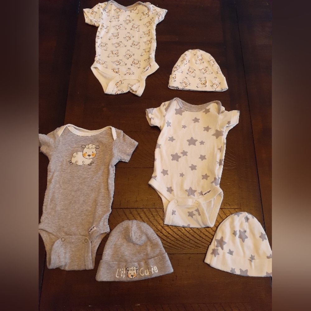 Organic Gerber Baby Newborn Onesies